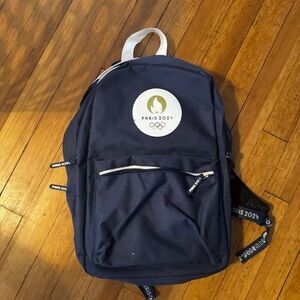 Paris 2024 Olympics Official Backpack, Navy with Logo Lining